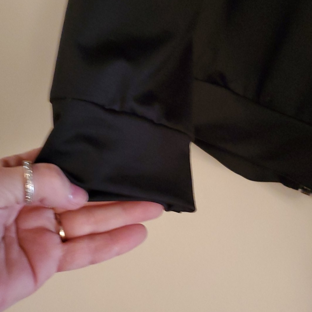 Black Adidas athletic jacket - Picture 10 of 15